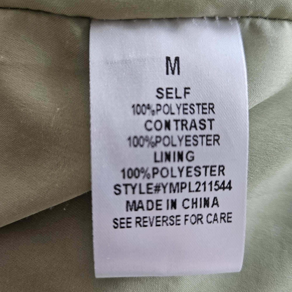 Pink Lily Free People Inspired Slopes Cozy Fleece Outdoor Jacket In Light Green - Picture 6 of 6